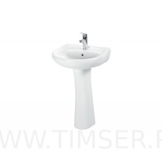 Раковина керамическая с пьедесталом TS-51211