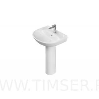 Раковина керамическая с пьедесталом TS-55100