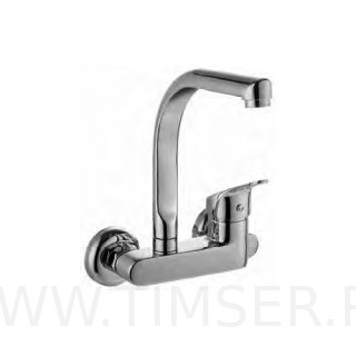 Смеситель настенный для раковины TIMSER TS-02-19 40 мм