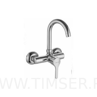Смеситель настенный для раковины TIMSER TS-03-17 35 мм