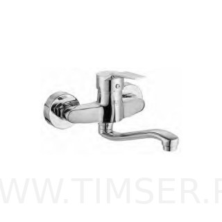 Смеситель настенный универсальный TIMSER TS-04-16 40 мм