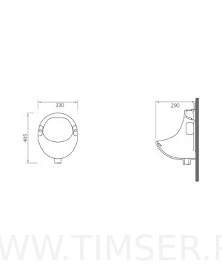 Писсуар TS-54411