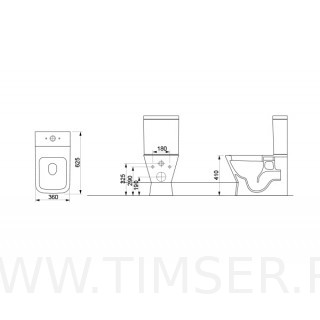 Унитаз TS-55340