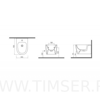 Биде TS-55386 Биде TS-55386