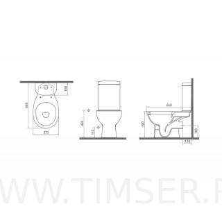 Унитаз TS-55490