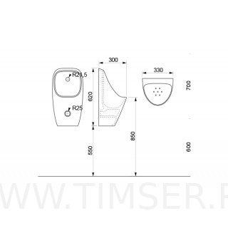 Писсуар TS-5720033 Писсуар TS-5720033
